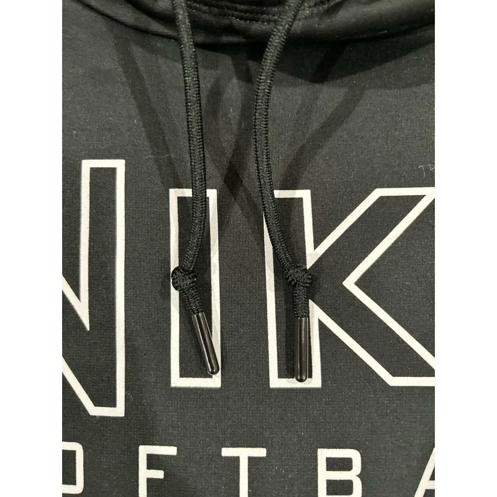 Nike Therma Fit‎ Black Softball Hoodie Hooded Pullover Athletic Men's Size S